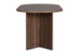 Sablin - Mesa de Comedor Venezia Walnut, 180x90x75 cm, Melamina Nogal, Moderna Escandinava, Capacidad de Carga 70 kg